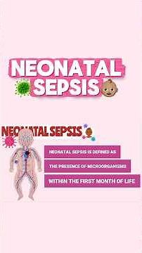 Neonatal Sepsis Explained👶🦠 (NCLEX & Pediatrics)