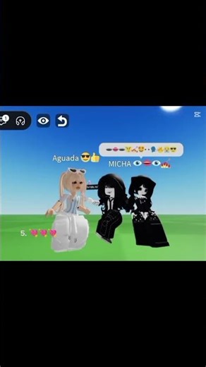 las amo :3 ‪@Guada_roblox-13‬ @MICHU_RobloxXD💕💕