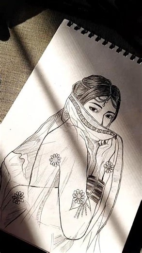 Duppata wali | #trandingshorts #sketch#girlsketch #viralsongs