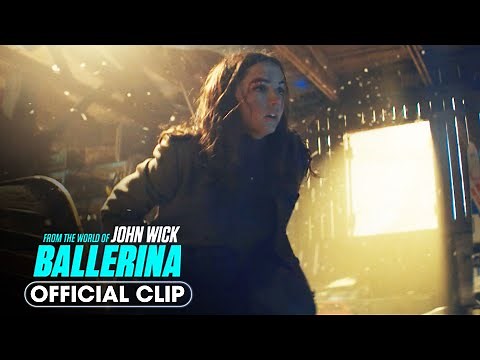 From the World of John Wick: Ballerina (2025) Official Clip 'Ice Skating' - Ana de Armas