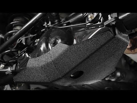 How to install Differential Skid Plate For Toyota 4Runner FJ Cruiser 2010-2024