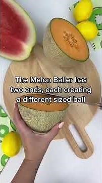 How To Use A Melon Baller