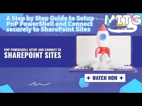 Connect to any SharePoint site in your tenant with PnP PowerShell (Step by Step Guide)