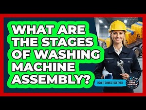 What Are The Stages Of Washing Machine Assembly?