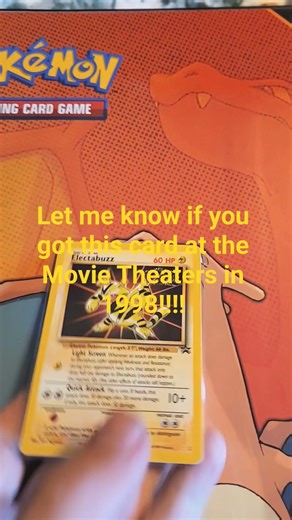 Electabuzz from Pokemon Movie in 1998.