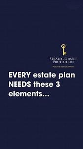 47 reactions · 4 comments | The 3 elements to a robust estate plan… Follow (me) @TheAssetProtectionGuy For More This is just a quick overview !! - #estateplanning #gifttrusts #trusts #inheritance #giftingassets #assetprotection #wills #family #wealthprotection #assets #wealth #inheritancetax #financialplanning #financialfreedom #generationalwealth #homeprotection #wealthbuilding | The Asset Protection Guy | Facebook