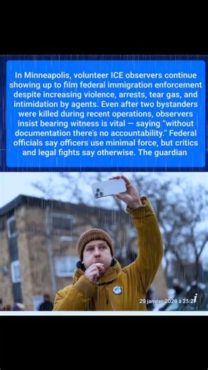Brave Observers vs. ICE: Violent Clashes in Minneapolis”