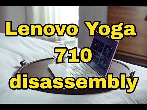 Lenovo yoga 710-14 | L15M4PC2 Battery Remove