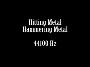 Hitting Metal Smashing Hammering Slide Hammer Sound Effect Free High Quality Sound FX