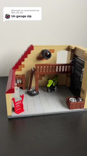 Réponse à @Max_[9]_bld garage lego #lego #legomoc #legotutorial #legotiktok #legotiktoker #moc #legocar