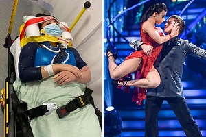Strictly star Claudia Fragapane rushed to hospital after ‘scary’ accident