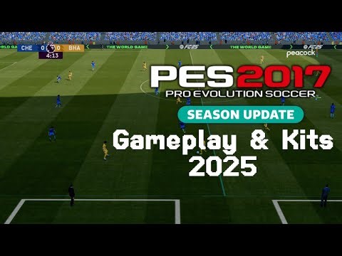 PES 2017 Update 2025 Scoreboard Gameplay & Kits