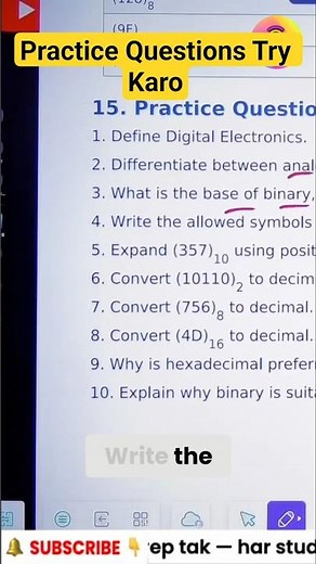 Digital vs. Analog: Master Electronics & Number Systems Fast! #shorts