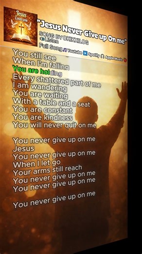 God Never Gave Up On Me 🙏 | Worship Lyrics