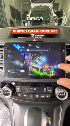 HONDA CR-V INSTALLATION RESULTS USING ANDROID HEAD UNIT #automobile #orcacaraudio