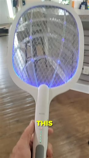Pixel Genix on Instagram: "This Electric Racket Instantly Zaps Any Bug The Racket Zapper is an electric fly swatter that instantly kills mosquitoes and flies using a high-voltage mesh. You swing it like a racket, and the electrified grid zaps insects on contact. #reels #tech #inventions #technology #interestingfacts #viral Credit: @appsnira / YT"