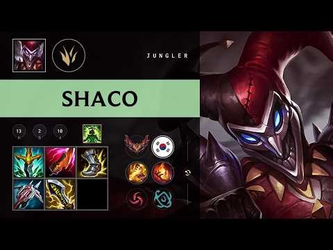 Shaco Jungle vs Viego - KR Grandmaster Patch 26.09