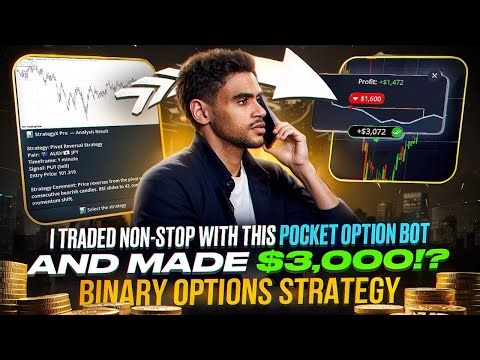 TRADE NON-STOP WITH THIS POCKET OPTION BOT AND YOU WILL MADE $3,000 DAILY!? | BINARY OPTIONS