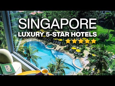 Top 10 Best 5-STAR Hotels in Singapore | Marina Bay Sands, JW Marriott, Fullerton Hotel (full tour)