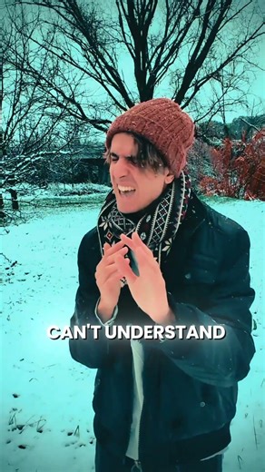 Snow outside and suddenly I’m singing this ❄️🩵 #StoneCold #Cover #SnowDay #VocalCover