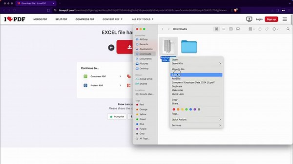 How to Convert EXCEL to PDF - Simple & Easy