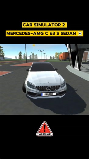 Mercedes-AMG C 63 S Sedan ☠️ | car simulator 2 new update 2026 | #carsimulator2 #shorts