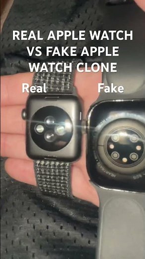 REAL APPLE WATCH VS FAKE APPLE WATCH CLONE - WHICH IS BETTER? #applewatch #applewatchclone