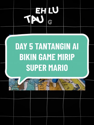 Buat Game Mirip Super Mario Pakai AI dengan 1 Prompt (Day 5)