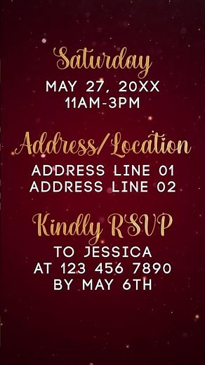 2023 Graduation Video Invitation, Animated Grad Announcement, Graduation Invite, Senior Graduation