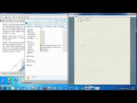 Hibbeler Chapter 12 problems-MECH 2340- Dynamics