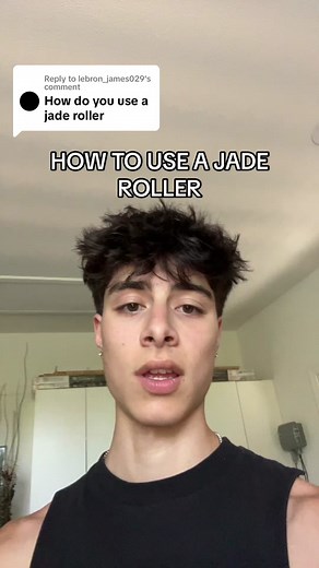 Replying to @lebron_james029 JADE ROLLER TUTORIAL‼️‼️ #jaderoller #skin #skincare #guashatool #jade #jadestone #skincareroutine #jaderolling