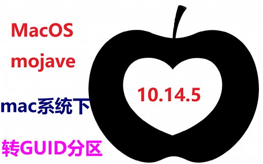 macOS下硬盘转换guid分区