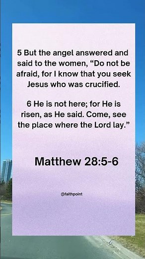 He Is Risen! Matthew 28:5-6 The Power of the Resurrection