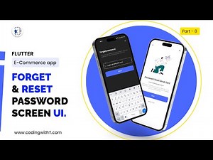 Flutter forgot password UI | flutter reset screen design 2025