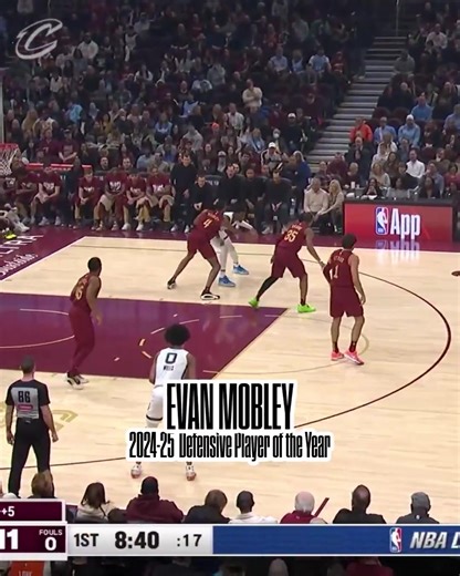 2024-25 DPOY 🙌 Evan Mobley anchored the Cavs' defense with his ability to guard every position from anywhere on the floor 😤 (via Cleveland Cavaliers) #NBAPhilippines #NBAHighlights | NBA Philippines