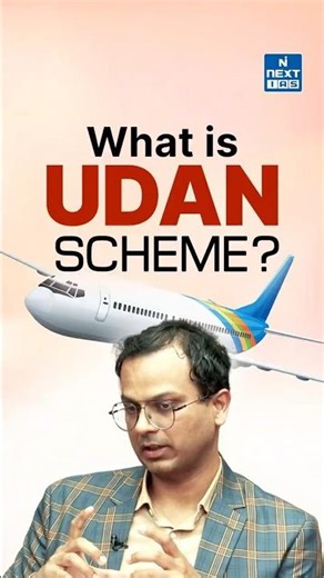 UDAN Scheme Explained | Why Affordable Air Travel Is in Crisis? | UPSC | NEXT IAS