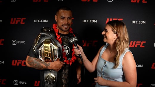 Carlos Ulberg Backstage Interview | UFC 327