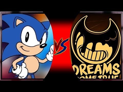 Sonic vs Bendy (Sonic the Hedgehog vs Bendy and the Ink Machine)