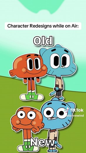 Cartoon Characters who got redesigned while on Air: #animationrewind #cartoonfightclub #tiktokfilmtvcompetition #film #gumballwatterson #cartoonnetwork #nickelodeon #disney #theamazingworldofgumball #regularshow #transformers #optimusprime #nicktoons #spongebob