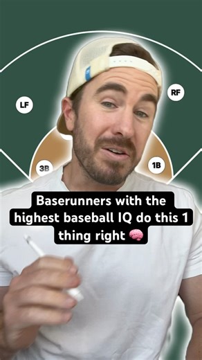 Baserunners should always avoid this when breaking down and running through first base.