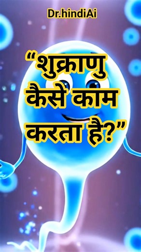 शुक्राणु की ताकत और काम | Human Reproduction 3D Explain Hindi