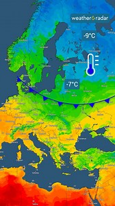 1.6M views · 3.9K reactions | Winter isn't done yet!! check out the deep dive in cool temperatures on the TemperatureRadar over the next few days across Europe  See your local forecast on the app here  https://app.weatherandradar.com/pHdP/USENsoc | Weather & Radar International | Facebook
