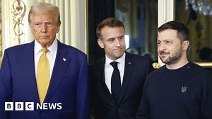 Trump says Starmer and Macron 'haven't done anything' to end Ukraine war