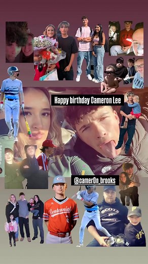Happy 17th birthday Cameron lee. We love you so much | Jamie Brooks