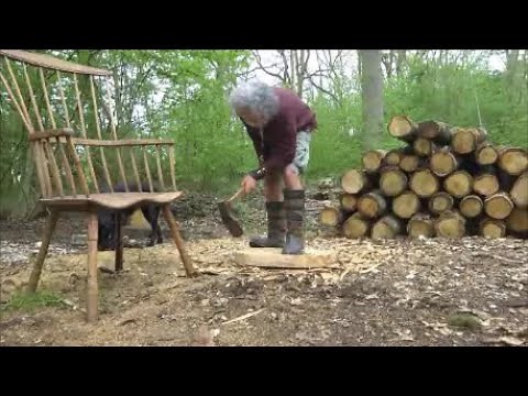 Recreating an 18th century Windsor chair with traditional hand tools