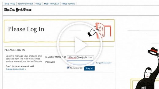 Changing Your Account's E-Mail Address