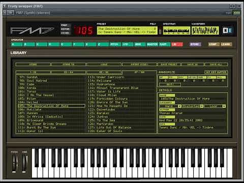 FM7 VST synthesizer (Native Instruments) - Preview of 512 sound patches (Sounds Volume 1 and 2)