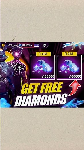 HOW TO GET FREE DIAMONDS IN FREE FIRE 🔥💎 #redeecode #freefirememes #freefirediamonds