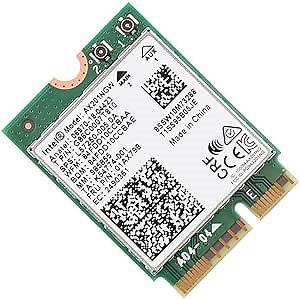 WiFi 6 Adapter for Intel AX201 | Dual Band Up to 2.4 Gbps | CNVio2 M.2 | Bluetooth 5.2 Support | Requires Intel 10th Gen and Above CPUs, Windows 10 & 11, Linux | AX201NGW