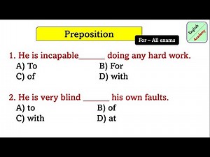 #prepositions practice set (45) questions for all exams #competitiveexams #englishacademybydeepakkr